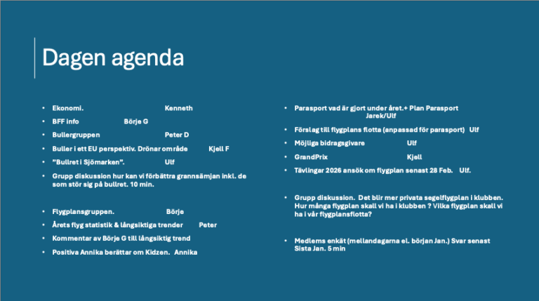 Läs mer om artikeln Medlemsmöte 6/12 – 25