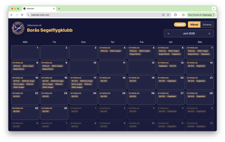 Läs mer om artikeln Ny kalender